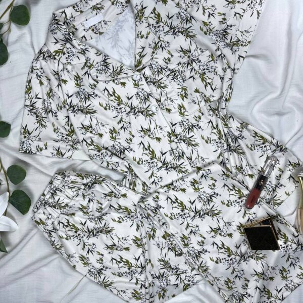 Cotton classic pijama set with lycra