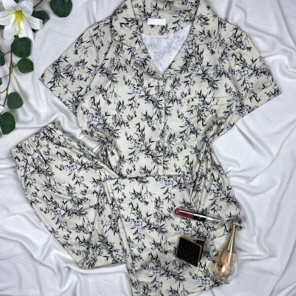 Cotton classic pijama set with lycra 