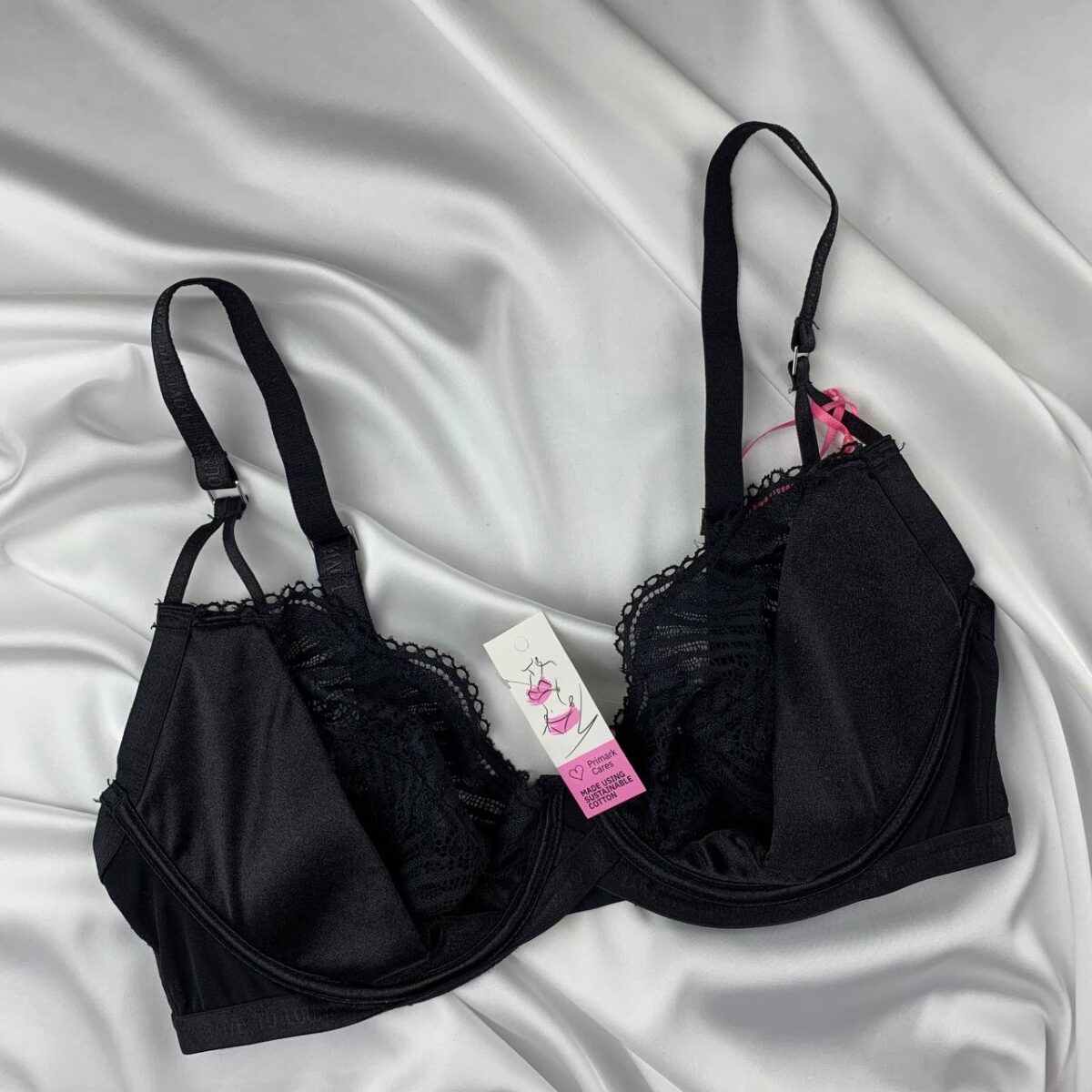 Wired lace lingerie bra from Primark - Image 4