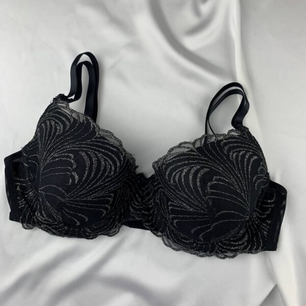 Wired padded lace bra from george