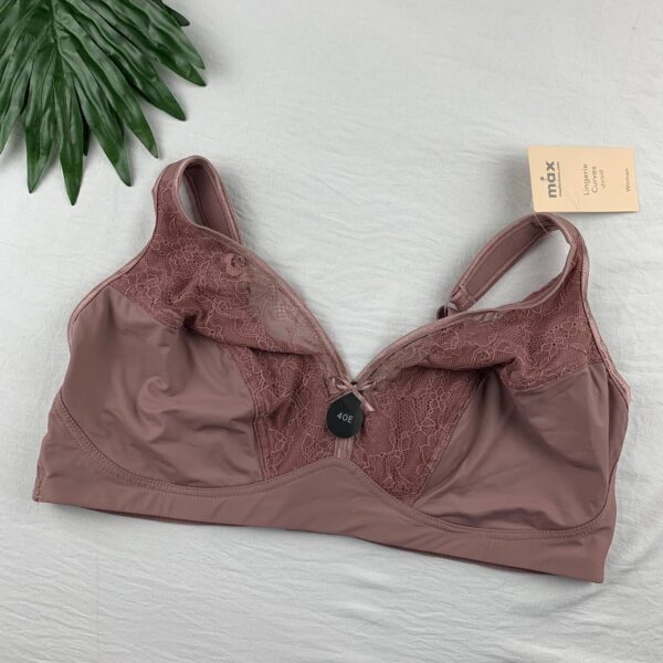 Unwired unpadded bra from max