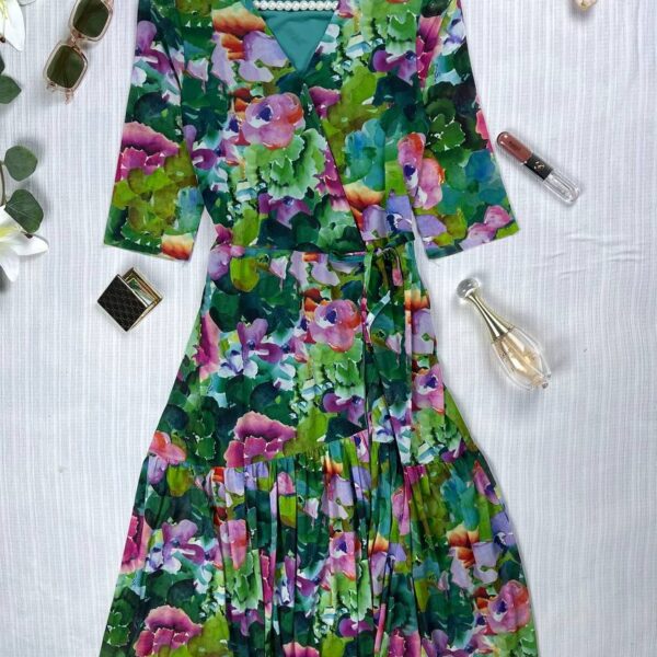Floral toll dress from splash