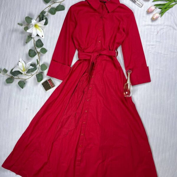 Long cotton chemise from splash