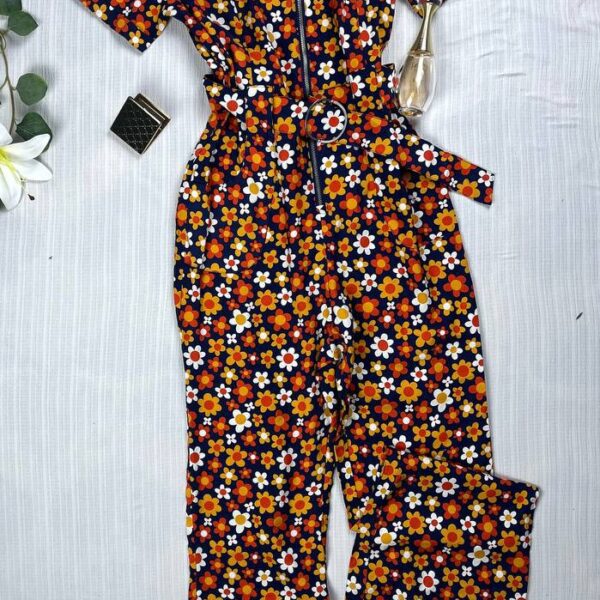 Floral jump suit from splash
