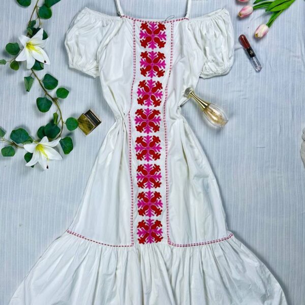 Cotton embroidered beach dress from splash