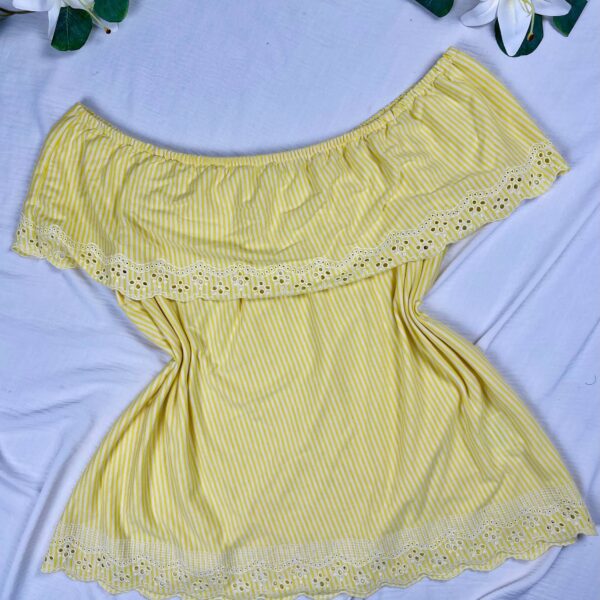 Off shoulder cotton top from c&a