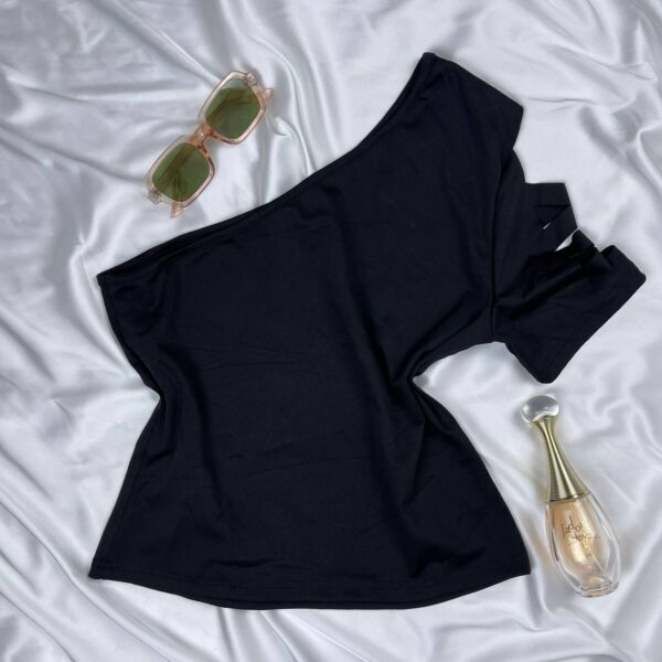 One shoulder sport top from shein premium