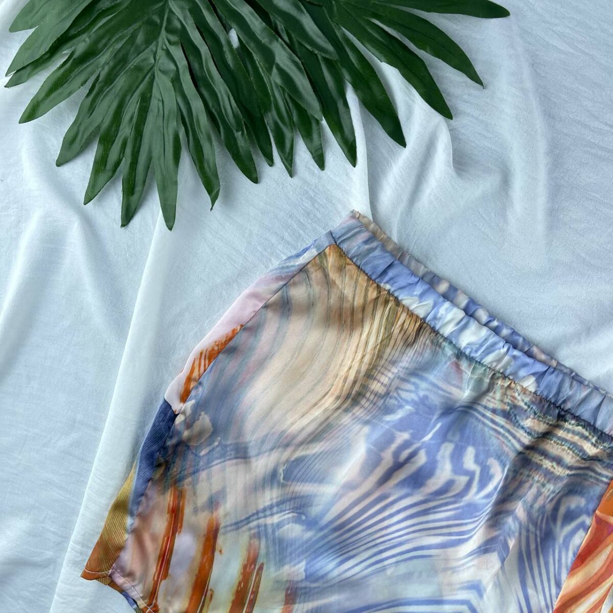 Silky satin hot short from primark uk - Image 2