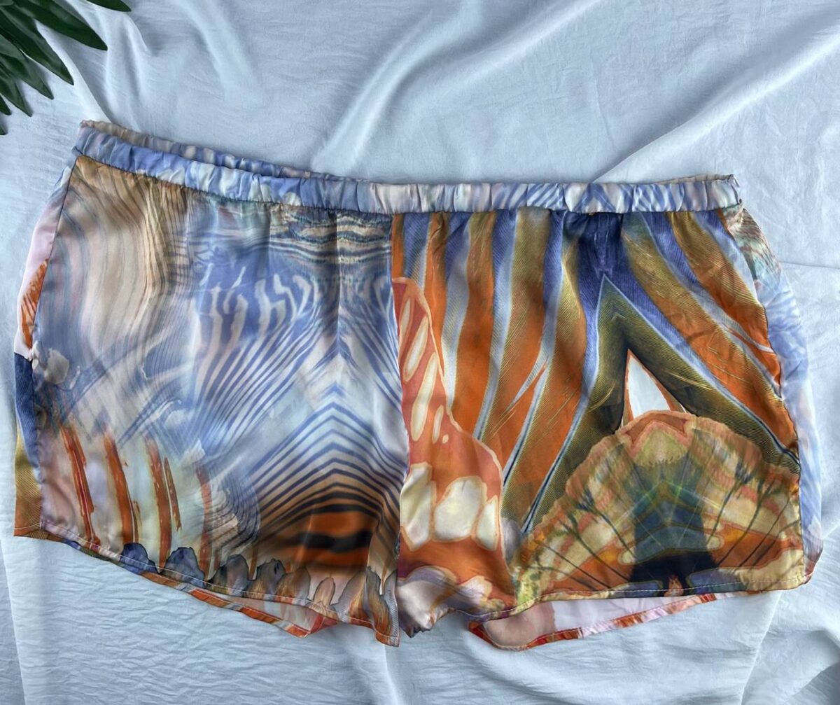 Silky satin hot short from primark uk - Image 1