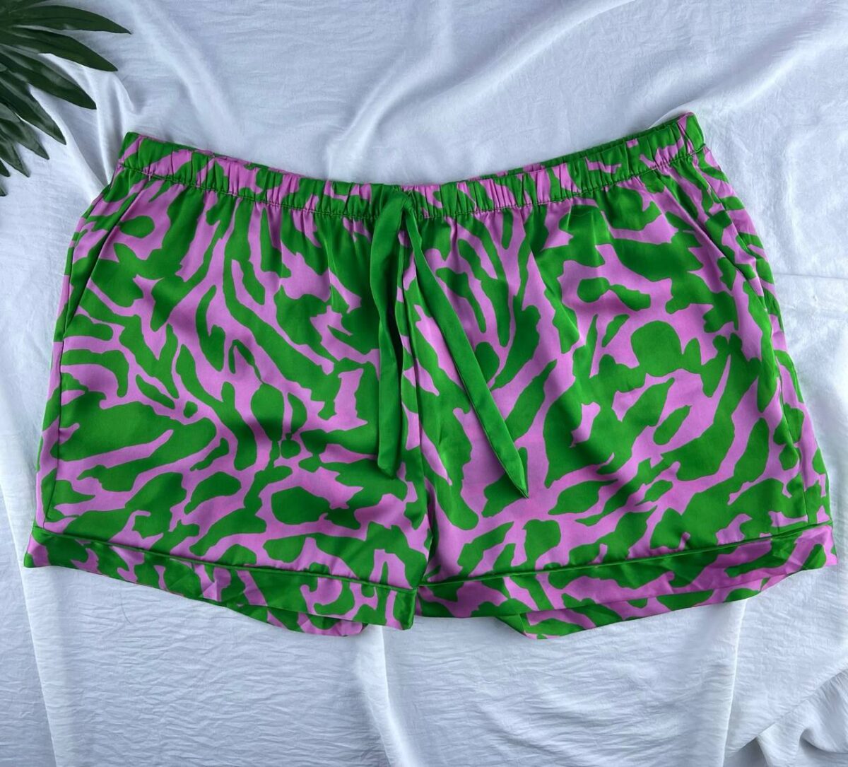 Silky satin hot short from primark uk - Image 1