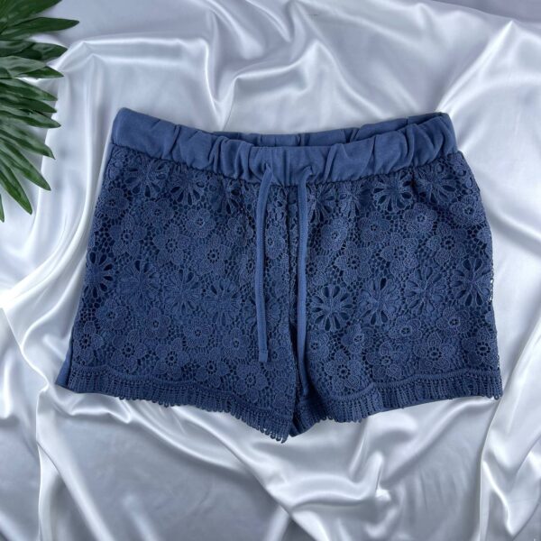 Cotton embroidered hot short from esmara