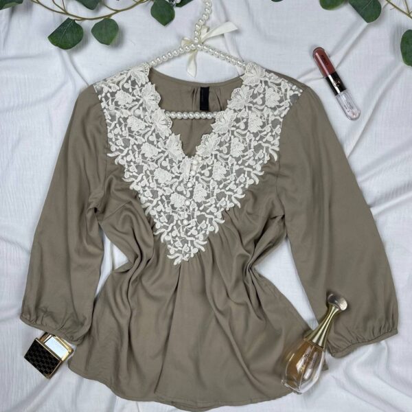 Cute embroidered blouse from veromoda