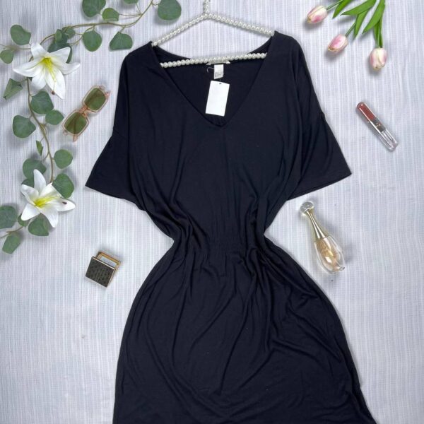 Cotton basic dress from h&m M