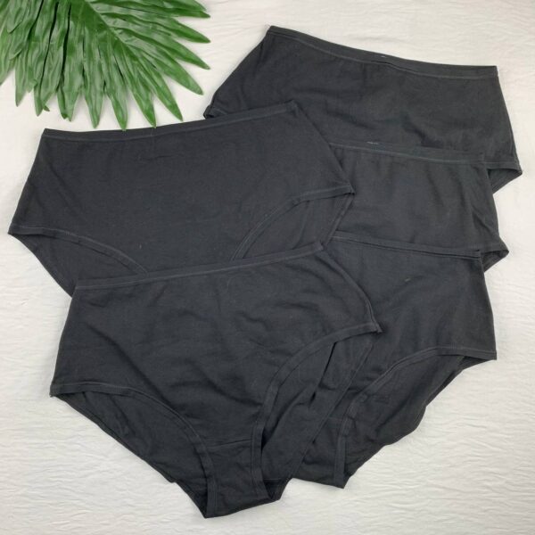 5 pack pure cotton high waist briefs from esmara
