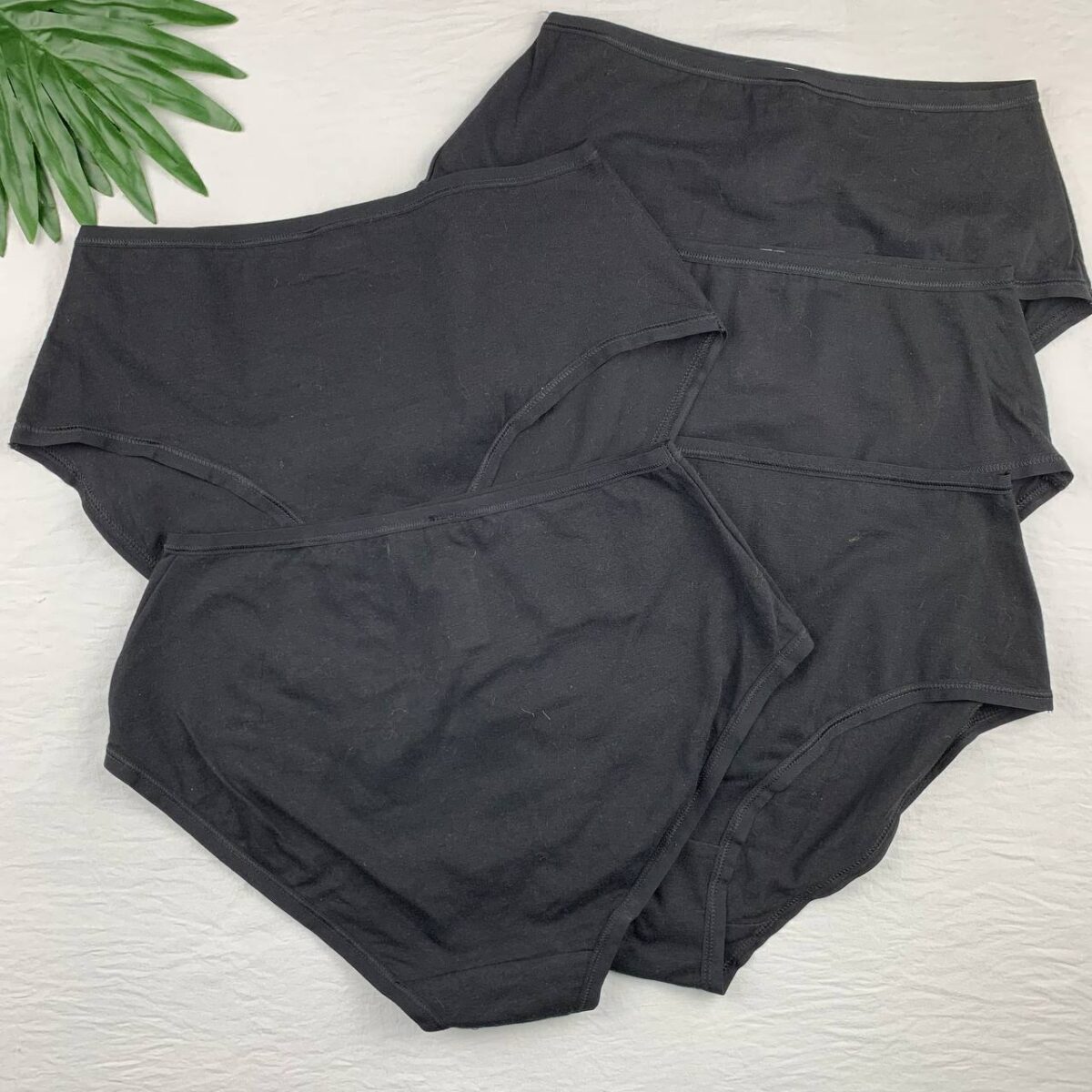 5 pack pure cotton high waist briefs from esmara - Image 2