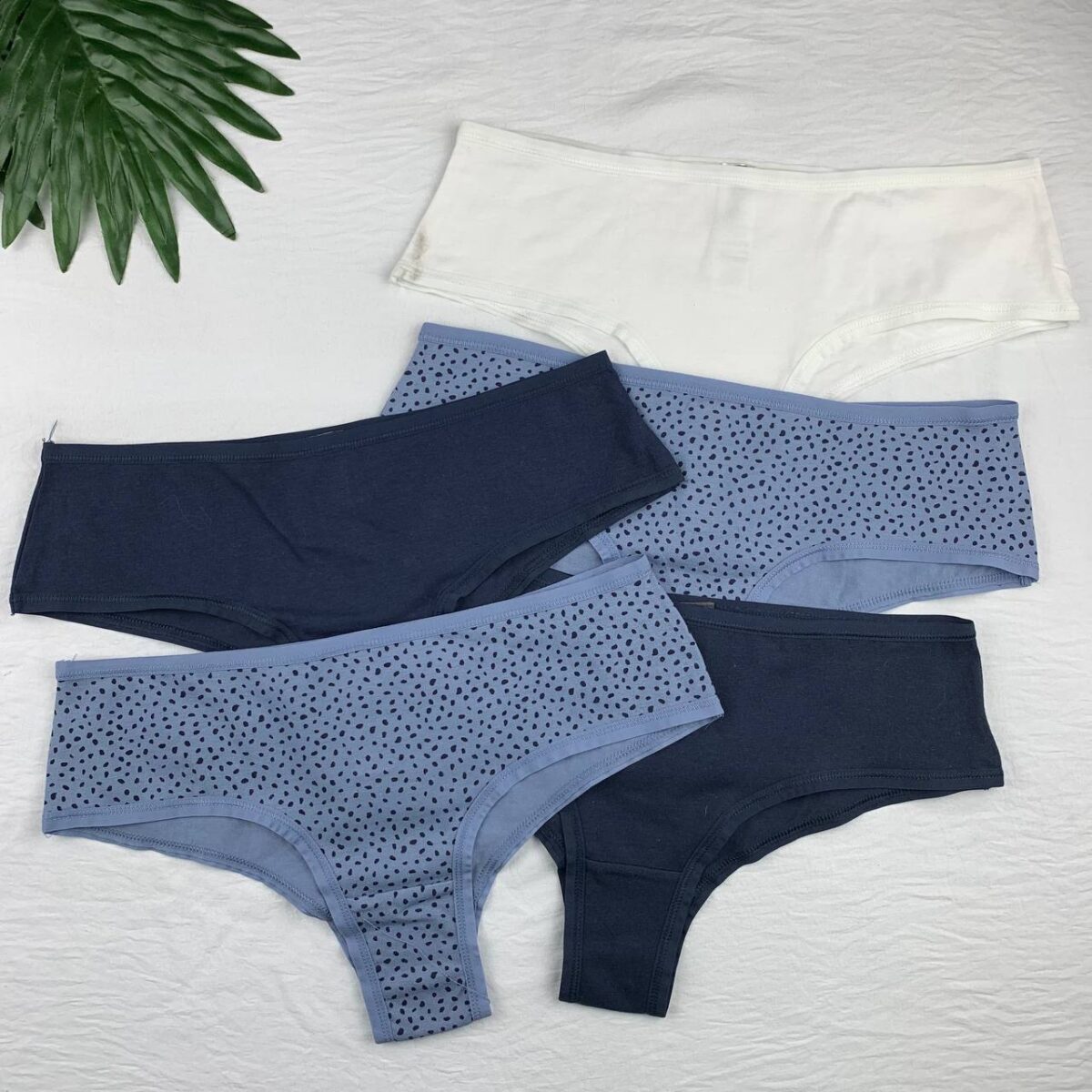 5 pack pure cotton hibster briefs from esmara - Image 1