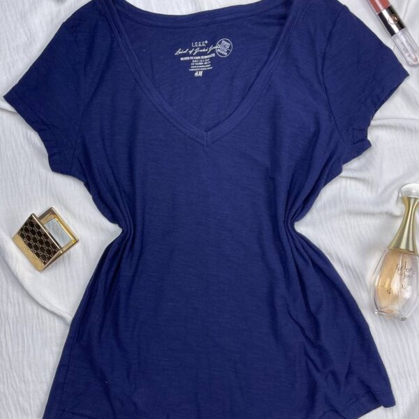 Cotton basic top from h&m S