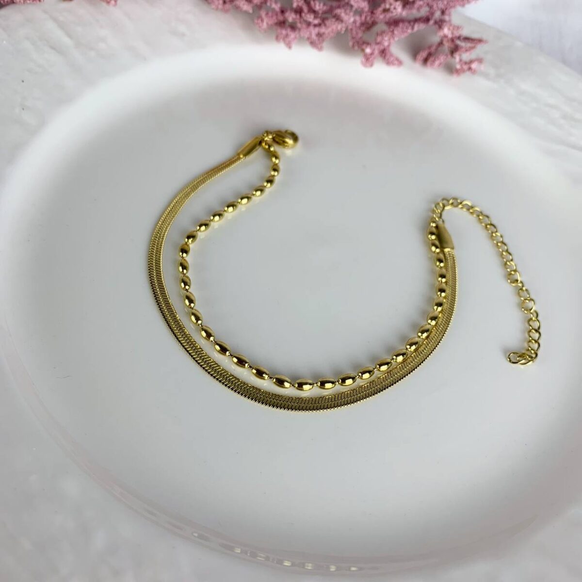 Stainless steel bracelet - Image 1