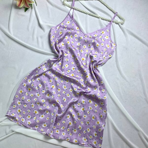 Floral silky satin lingerie from Primark