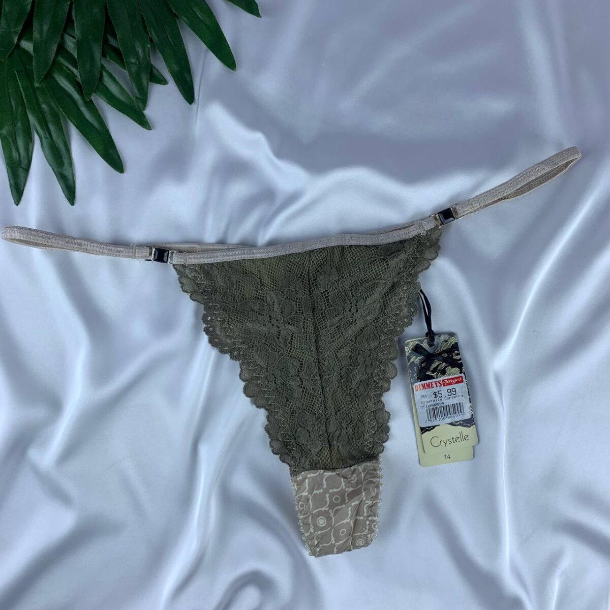 Lace lingerie panty from Crystelle  Size (14) - Image 1