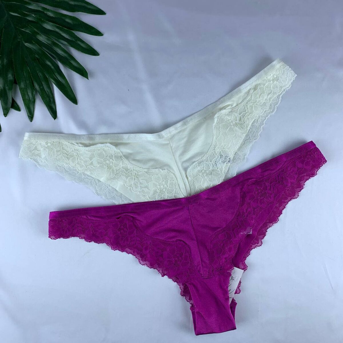 2 pack Jersey panty set with lace from primark small - Image 5