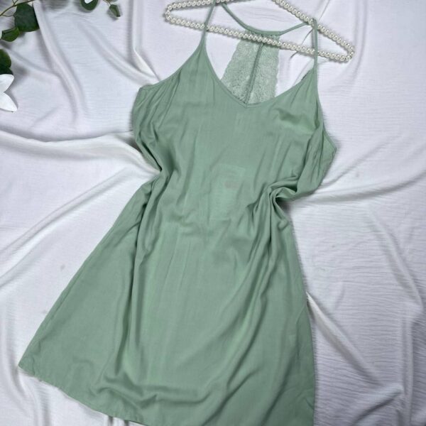 Cotton viscose slip dress from sinsay M