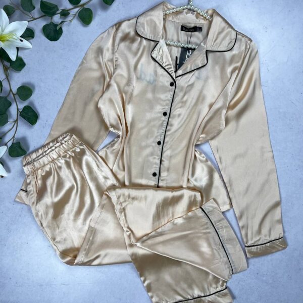 Bridal satin pijama set from boohoo size 12