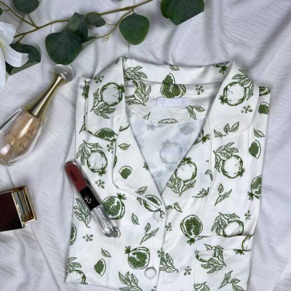 Cotton classic pijama set with lycra