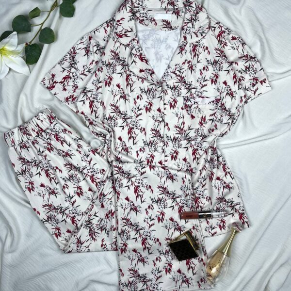 Cotton classic pijama set with lycra Medium