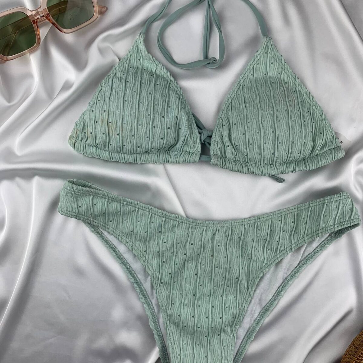Unwired padded bra & panty bikini set - Image 4