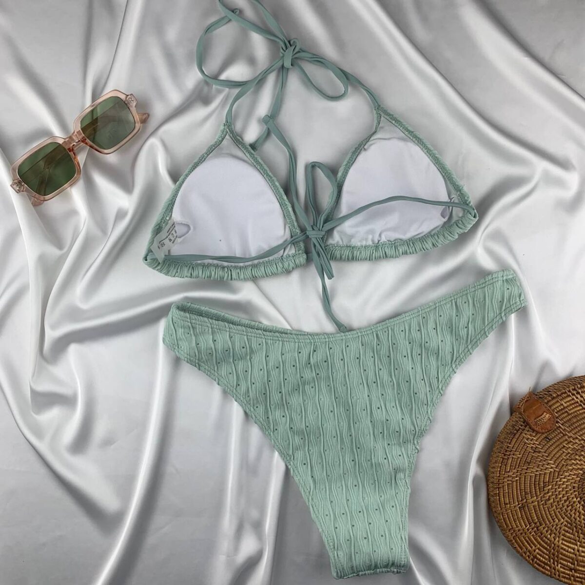 Unwired padded bra & panty bikini set - Image 2