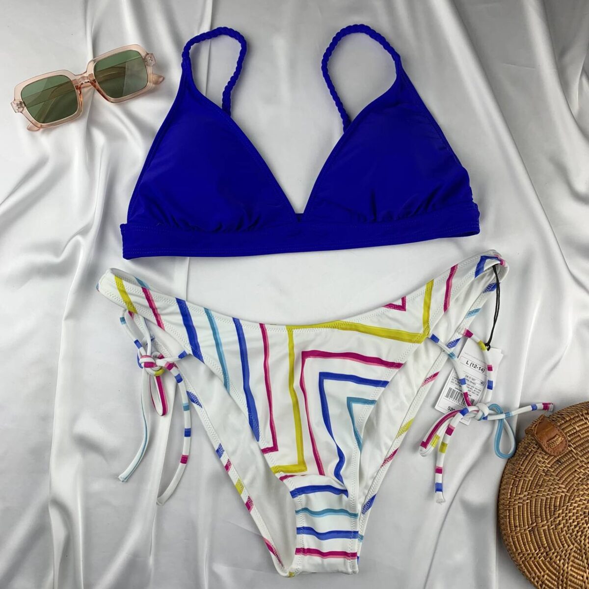Unwired padded bra & panty bikini set - Image 1