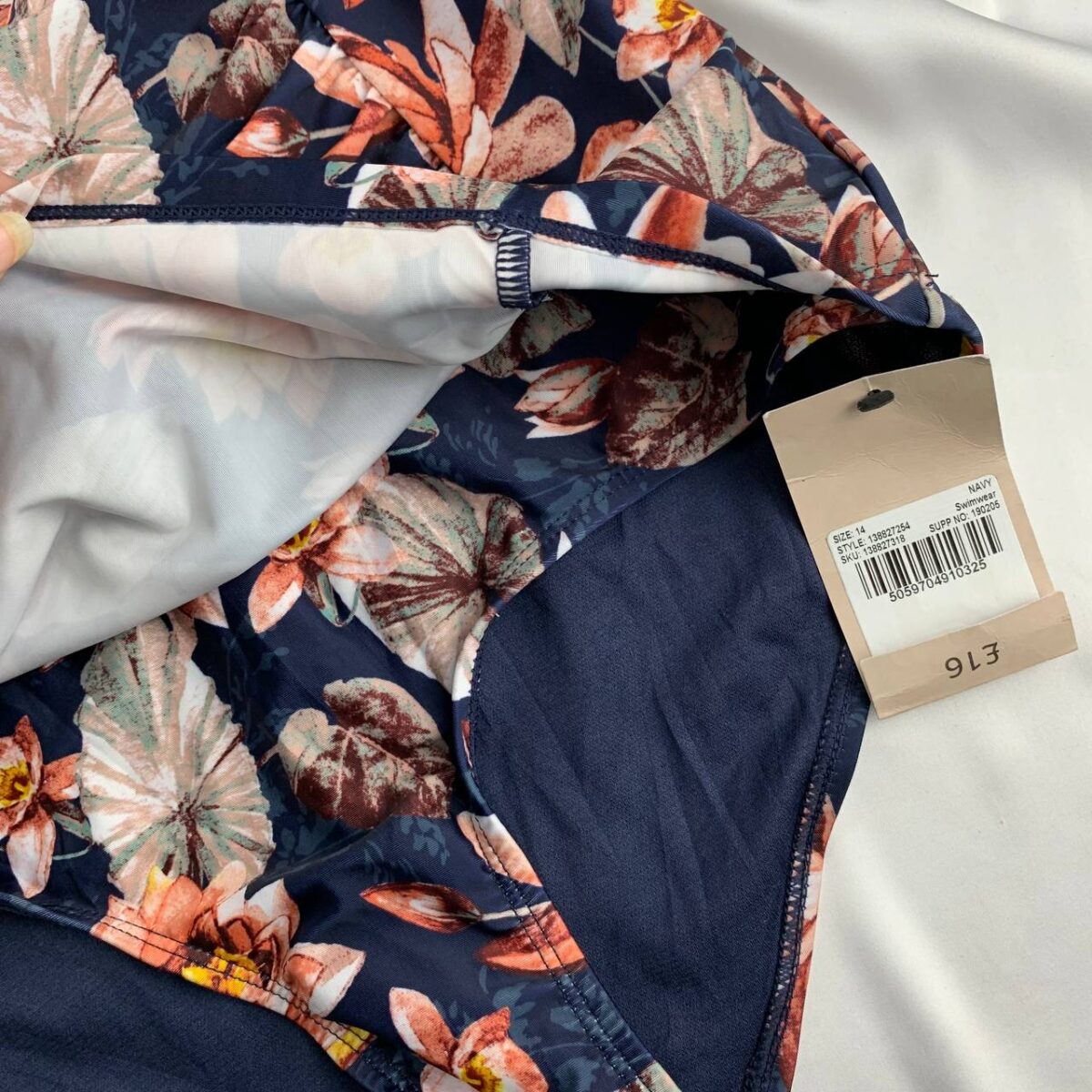 padded floral bodysuit from Tu - Image 3