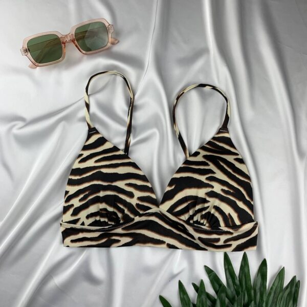 Unwired padded bikini bra made in germany