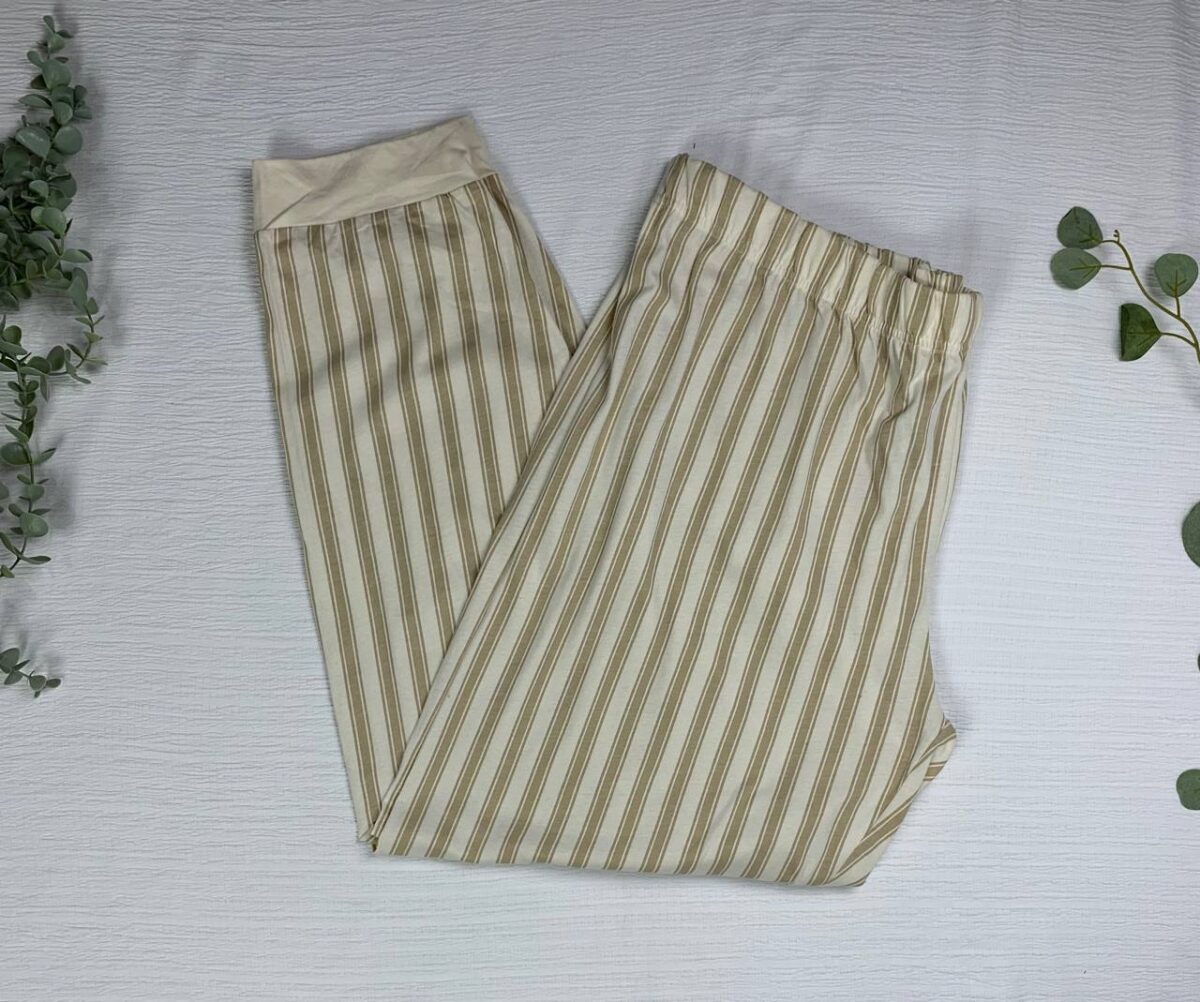 Cotton boyfriend pijama pants from Primark UK Size L - Image 3