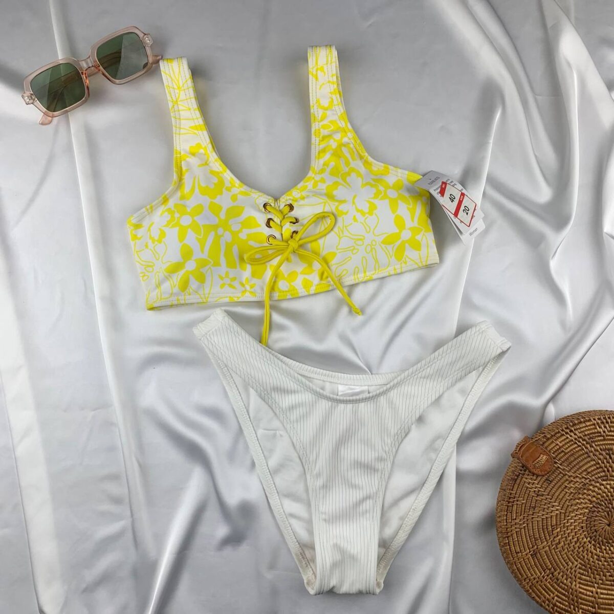 Unwired padded bra & panty bikini set from Max & Xhilaration - Image 1