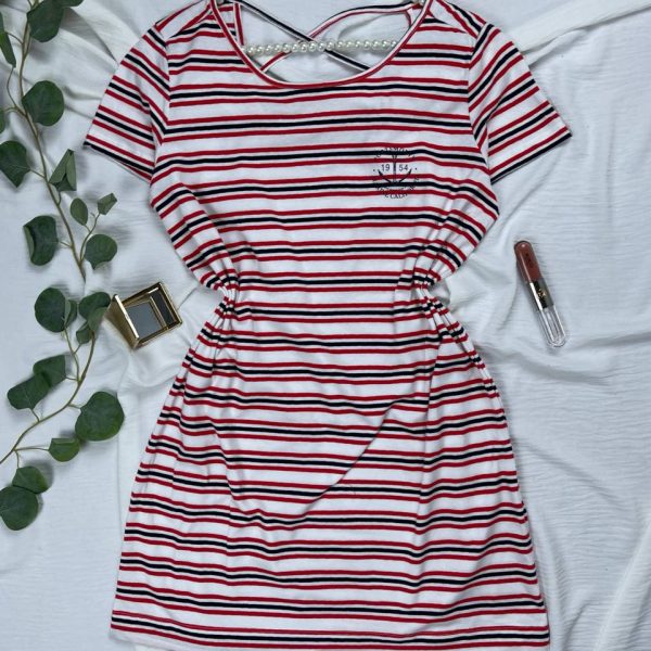 Cotton sleeping shirt dress from Esmara, made in Germany