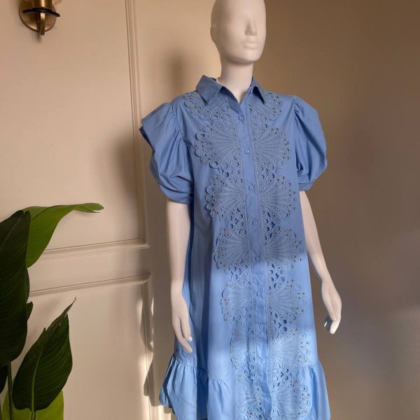 Cute puffy sleeve dress from Splash