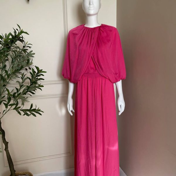 Fuchsia Satin Set from Splash