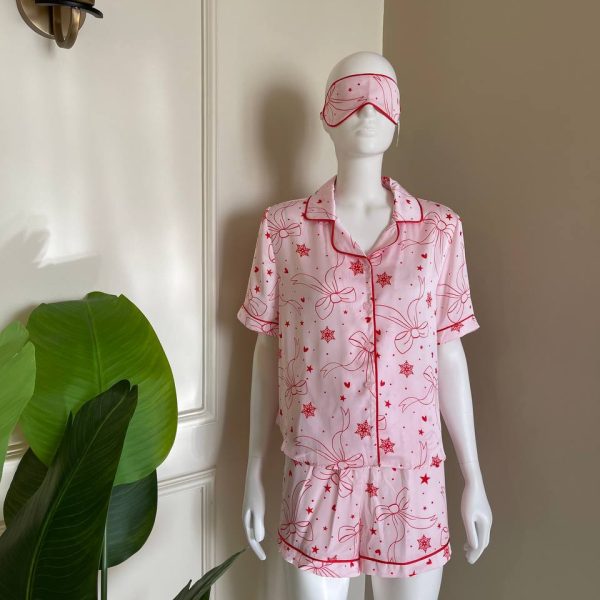 Max Satin Pajama Set – 3-piece