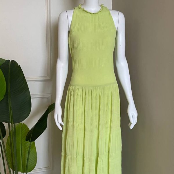 Green apple maxi blesseh dress from splash