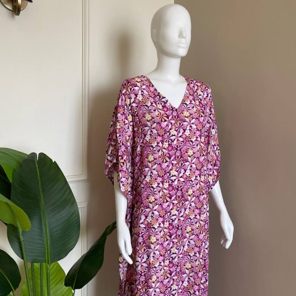 Maxi oversized cotton home dress from Splash