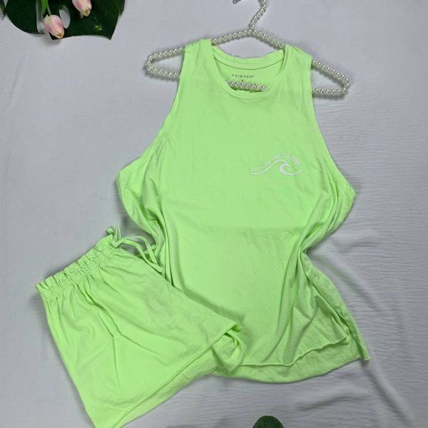 Neon cotton hot shoty set from primark