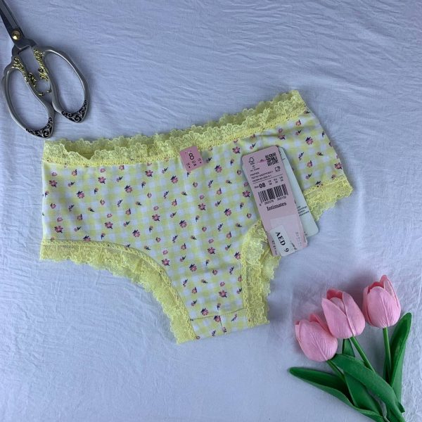 Cotton panty with lace from splash