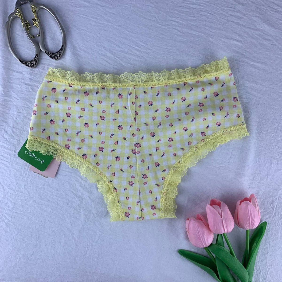 Cotton panty with lace from splash - Image 2