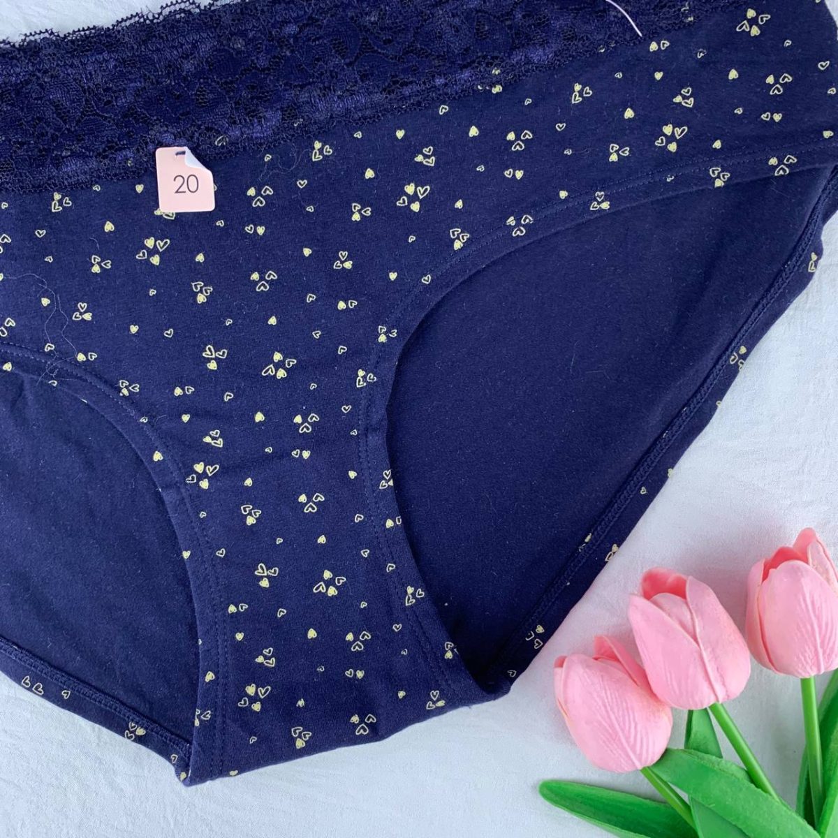 Cotton panty with lace from splash - Image 3