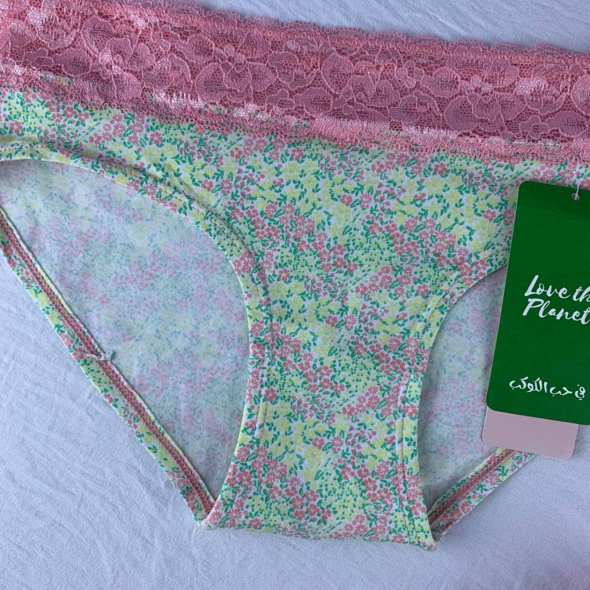 Cotton panty with lace from splash - Image 3