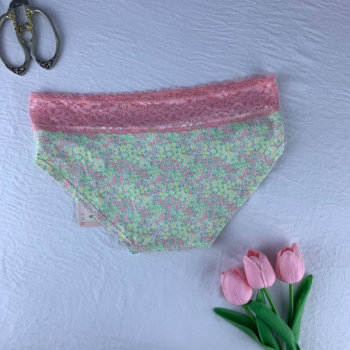 Cotton panty with lace from splash - Image 2