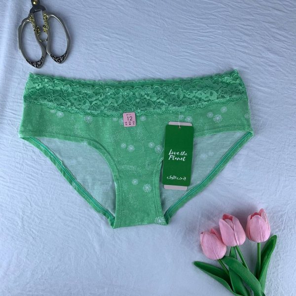Cotton panty with lace from splash