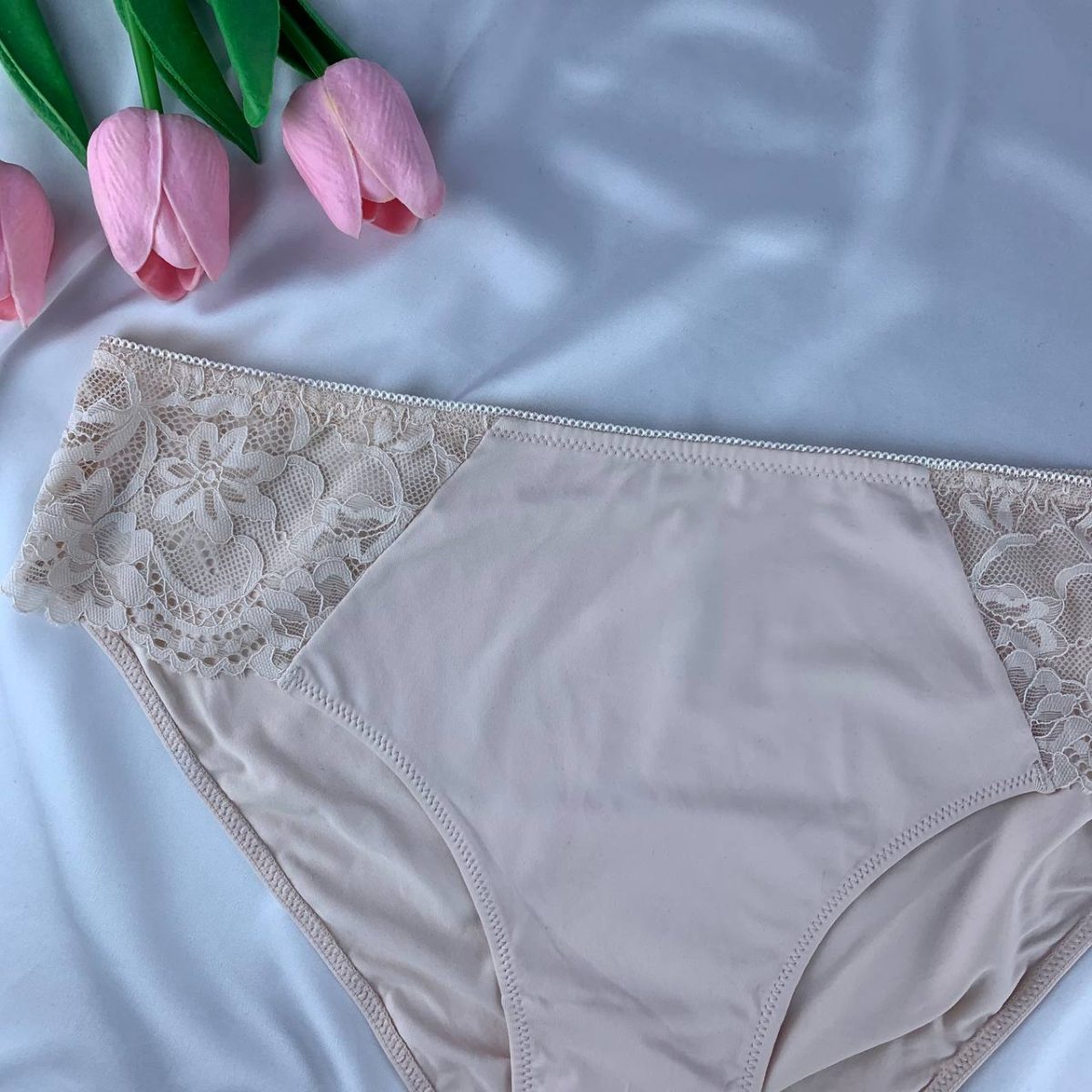 Jersey panty with lace from esmara - Image 4